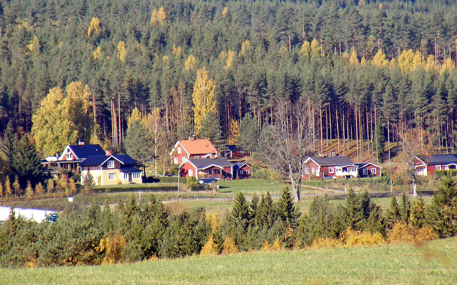 Het piepkleine dorpje Tutemo in Värmland is rustig. Foto: Martin E. van Doornik