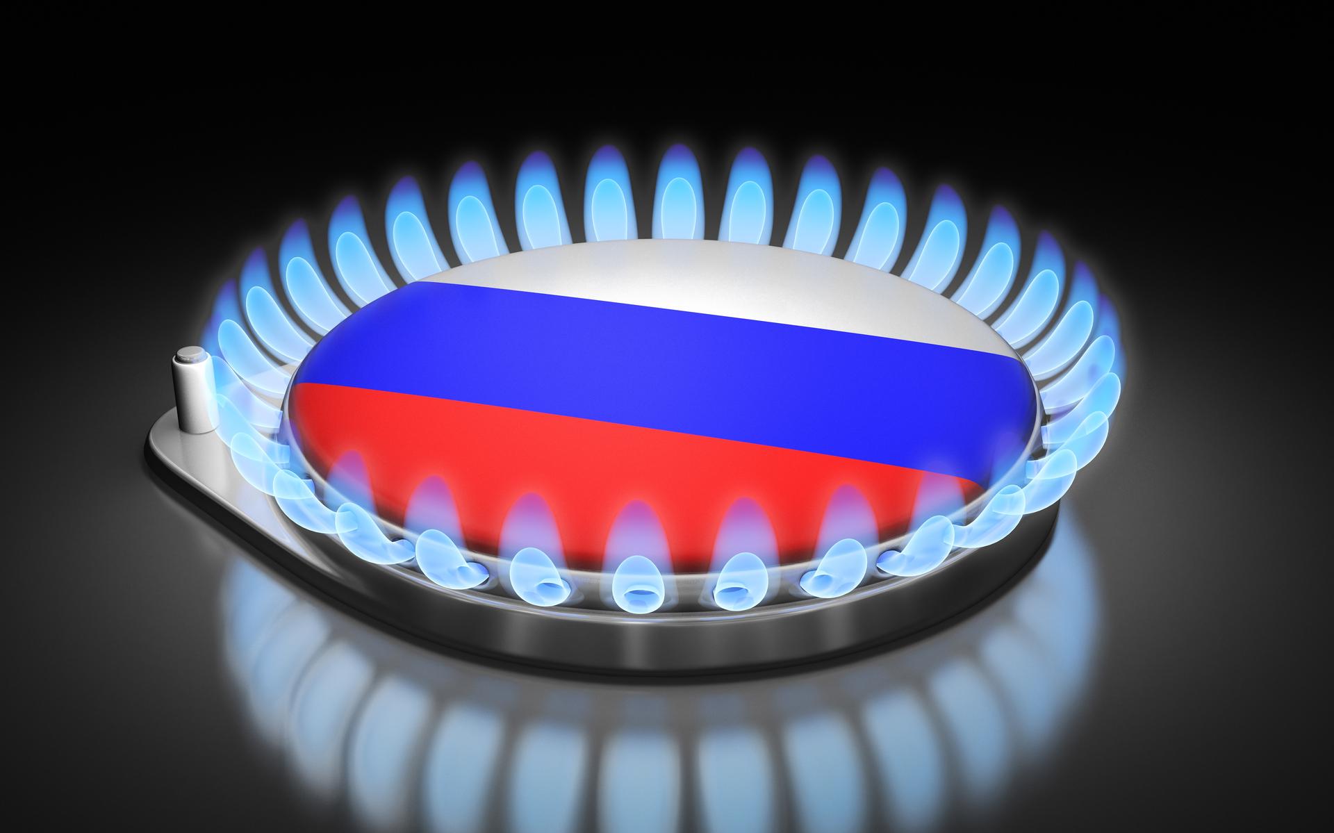 Russisch gas. 