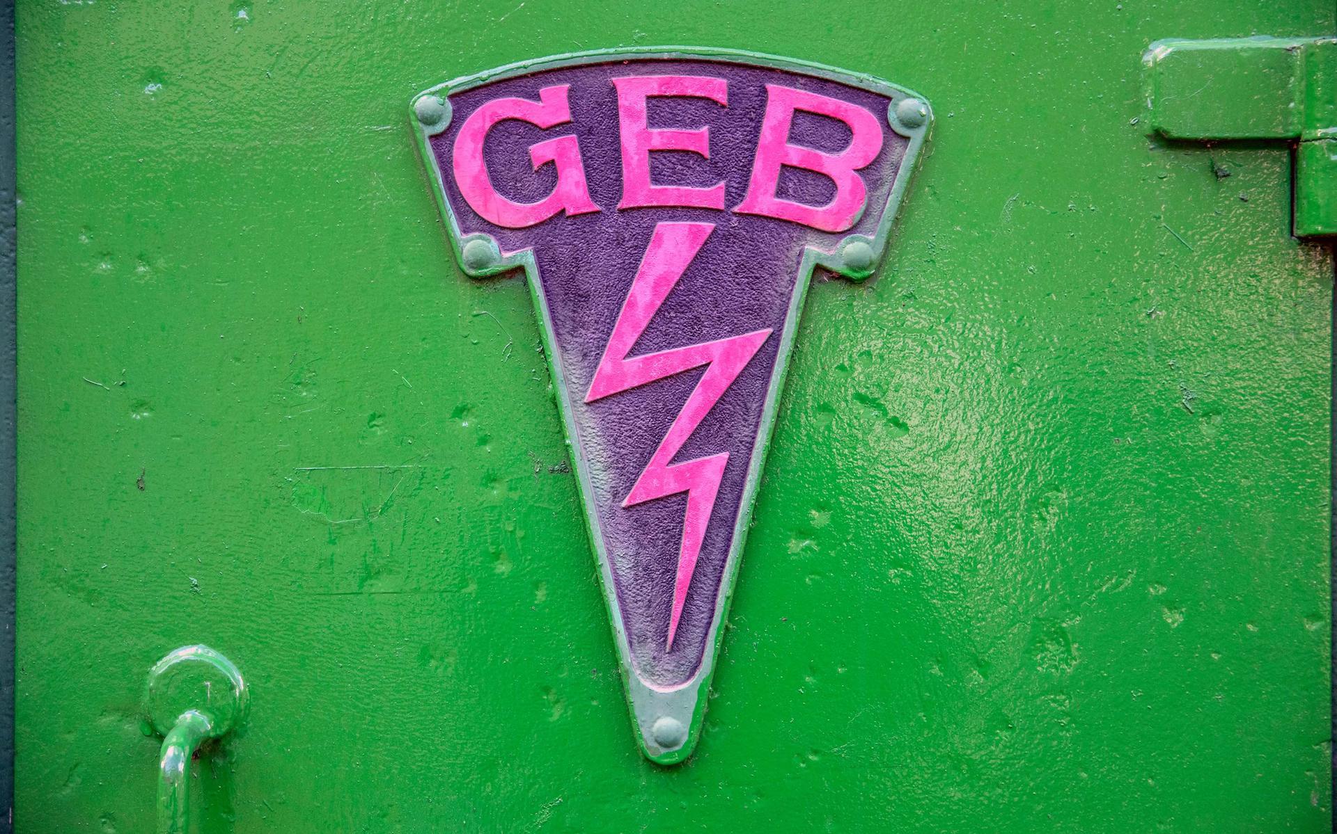 Logo voormalig Gemeentelijk Energiebedrijf Amsterdam