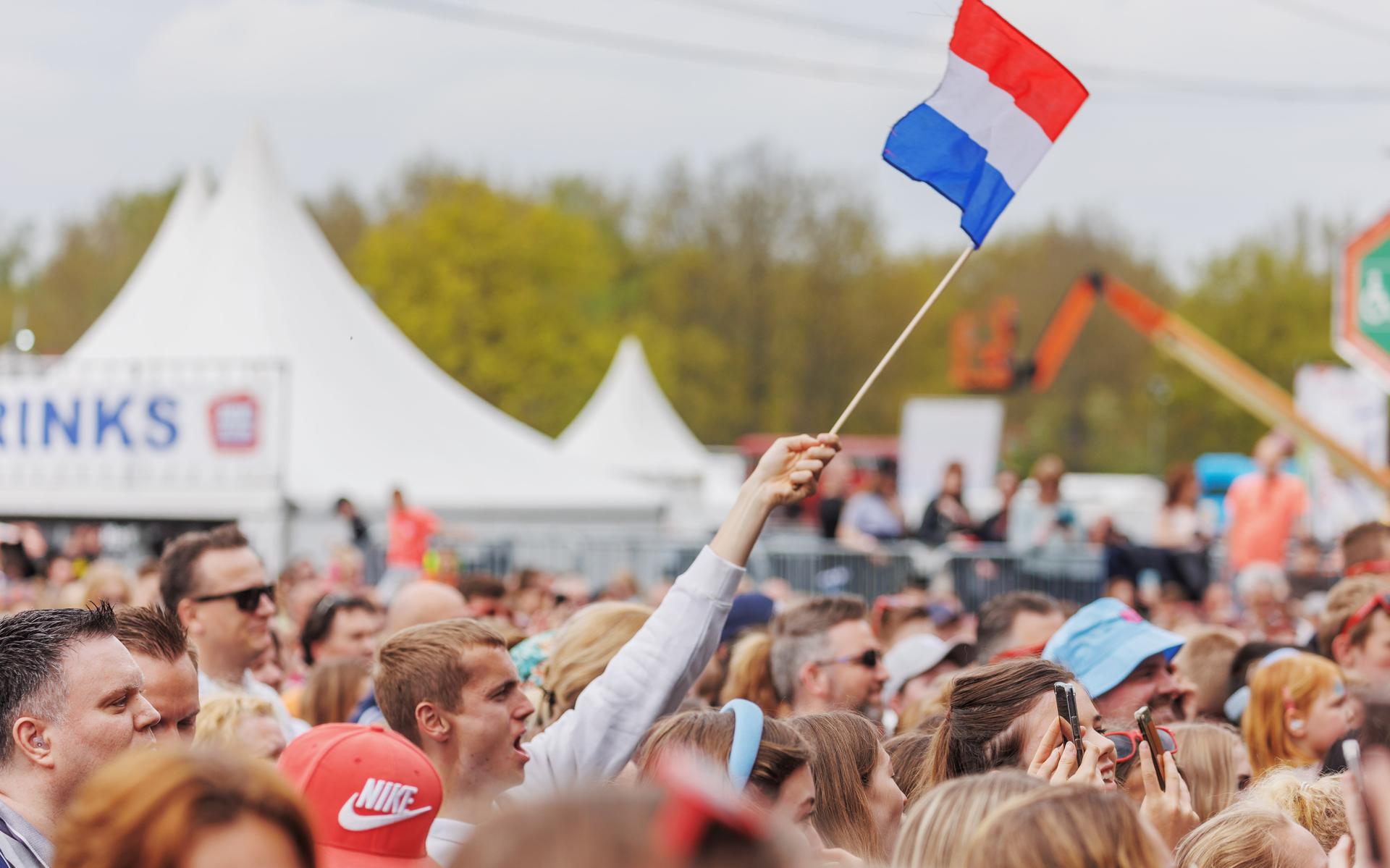 Het Bevrijdingsfestival Drenthe, aan de Baggelhuizerplas in Assen.