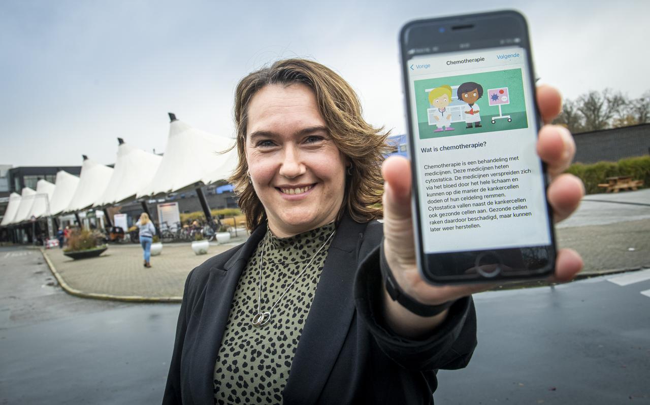Saskia Carli van het WZA hoopt dat de nieuwe zorgapp de druk op de ziekenhuizen in Drenthe verlaagt Saskia Carli van het WZA hoopt dat de nieuwe zorgapp de druk op de ziekenhuizen in Drenthe verlaagt