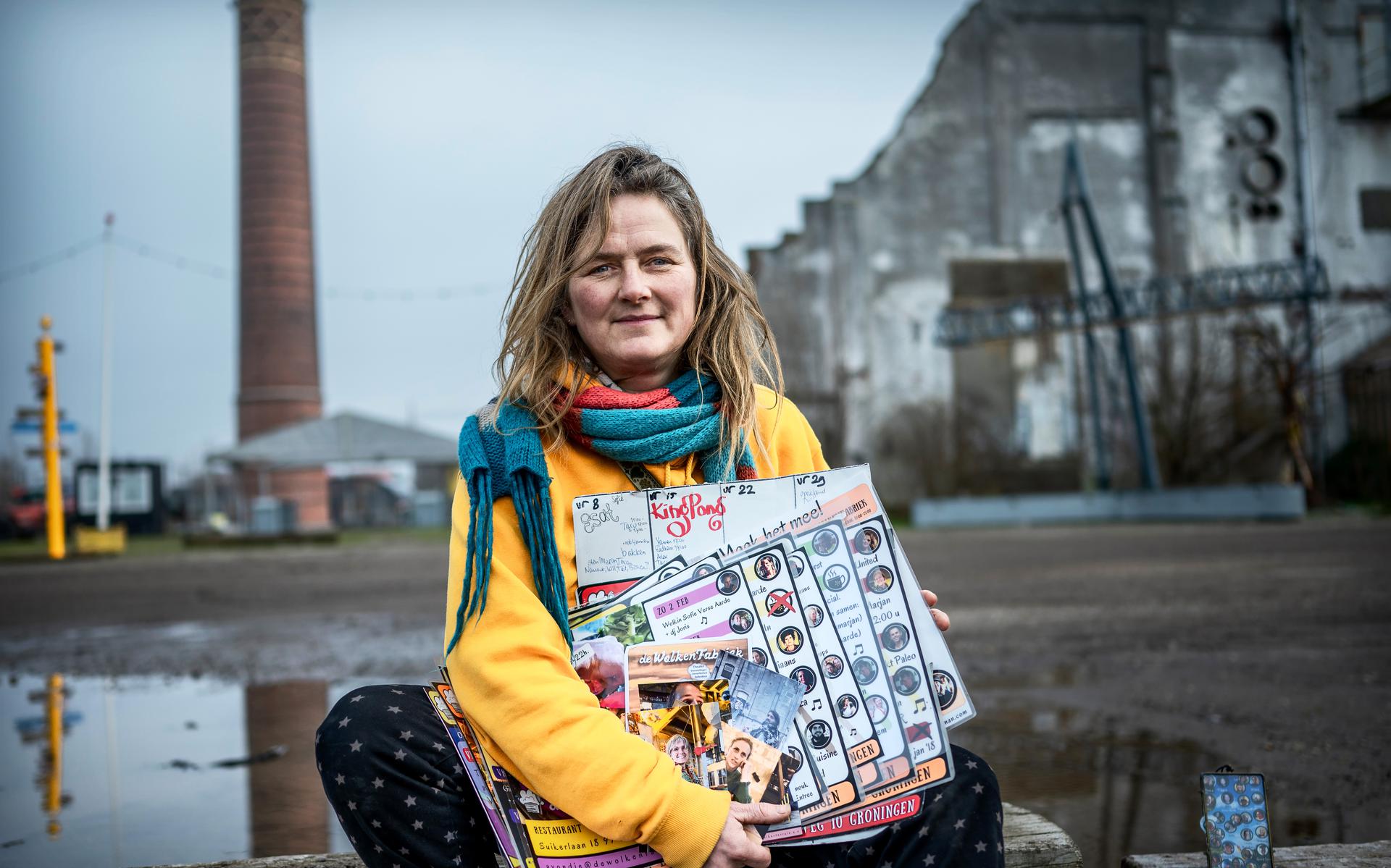 Titia Punt blies het ruige, verlaten terrein van de oude suikerfabriek in Groningen nieuw leven in.