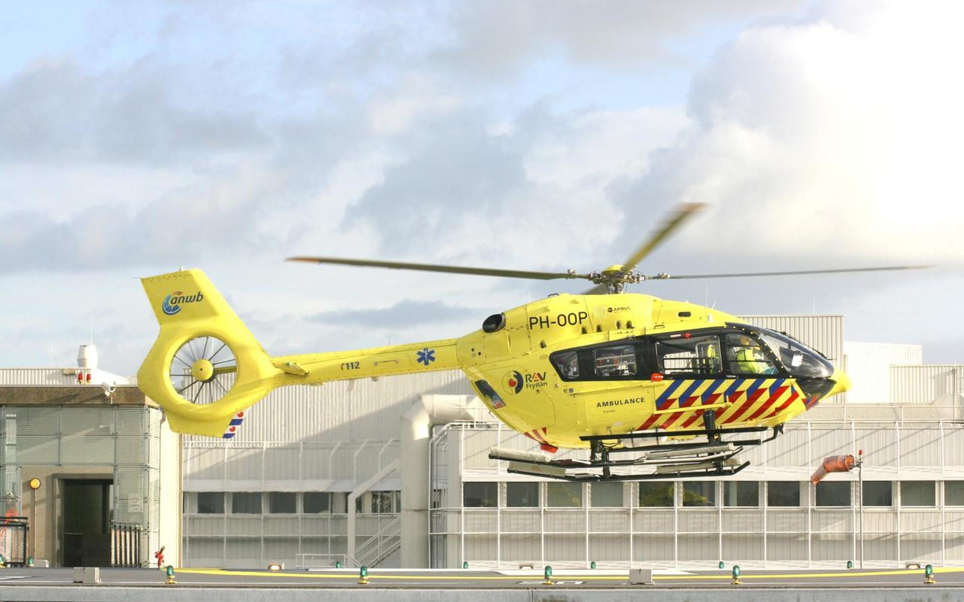 De Waddenheli bij ziekenhuis MCL in Leeuwarden.