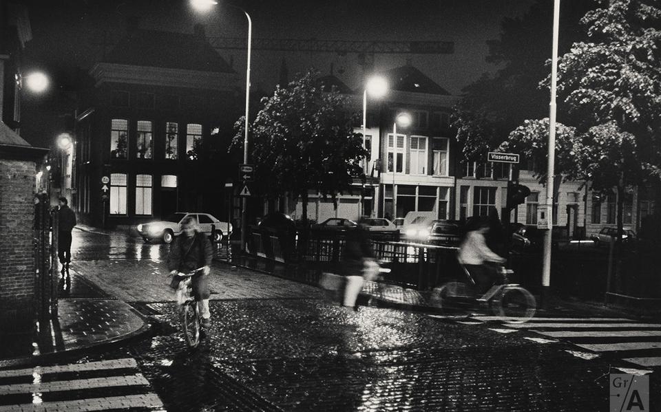 Visserbrug by night, 1988.