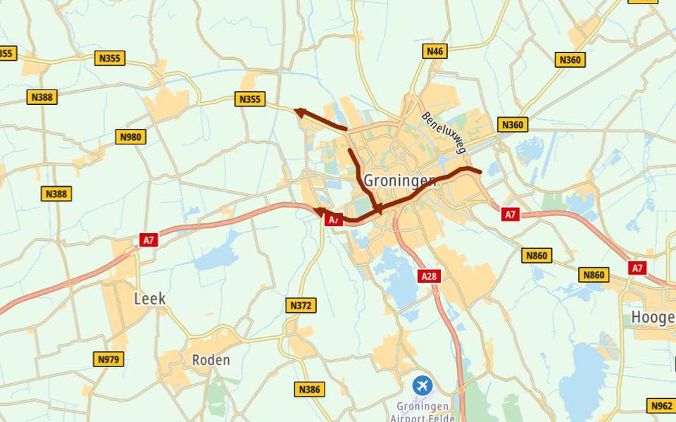 Flinke File Op Ring Van Groningen Door Gevallen Glasplaten Oozo Nl