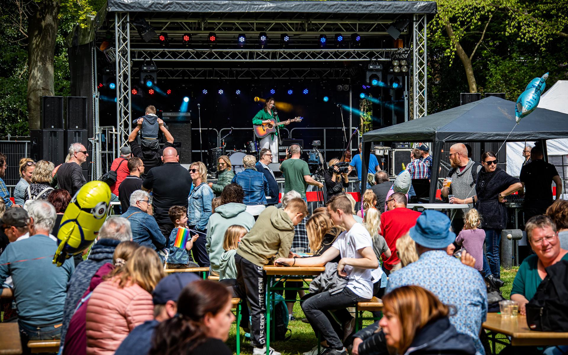 Het Bevrijdingsfestival in Winschoten trok vorig jaar veel publiek.