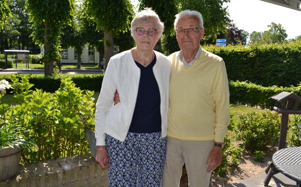 Ger en Margreet Hoekstra uit Gieten zijn 60 jaar getrouwd.