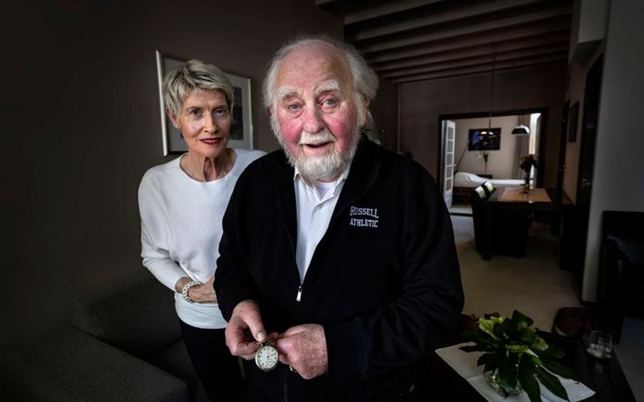 Wim Timmers met zijn partner Alide van Heck. Wim Timmers met zijn partner Alide van Heck.