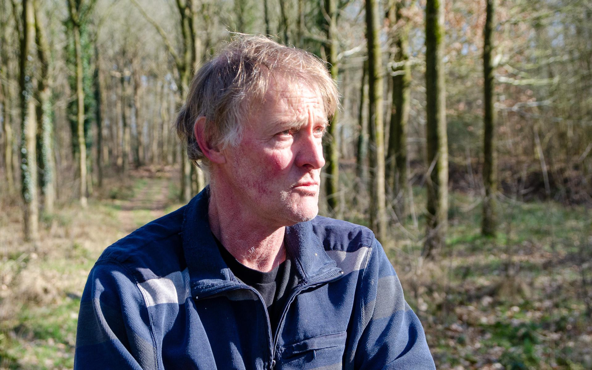 Hans Tonckens is de bedenker en de eigenaar van de natuurbegraafplaats. 