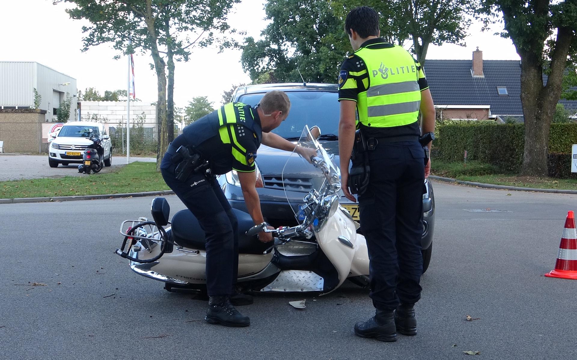 Scooterrijder Raakt Gewond Na Aanrijding Met Auto - Dagblad Van Het Noorden