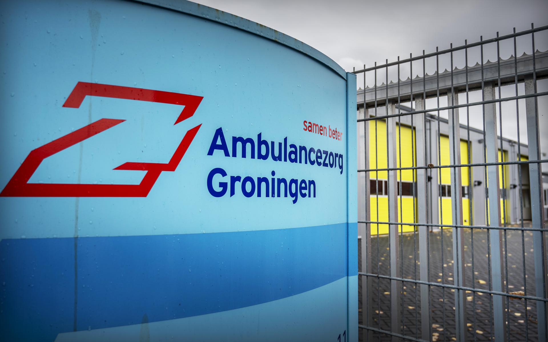 De ambulancepost aan de Van der Hoopstraat in Groningen.