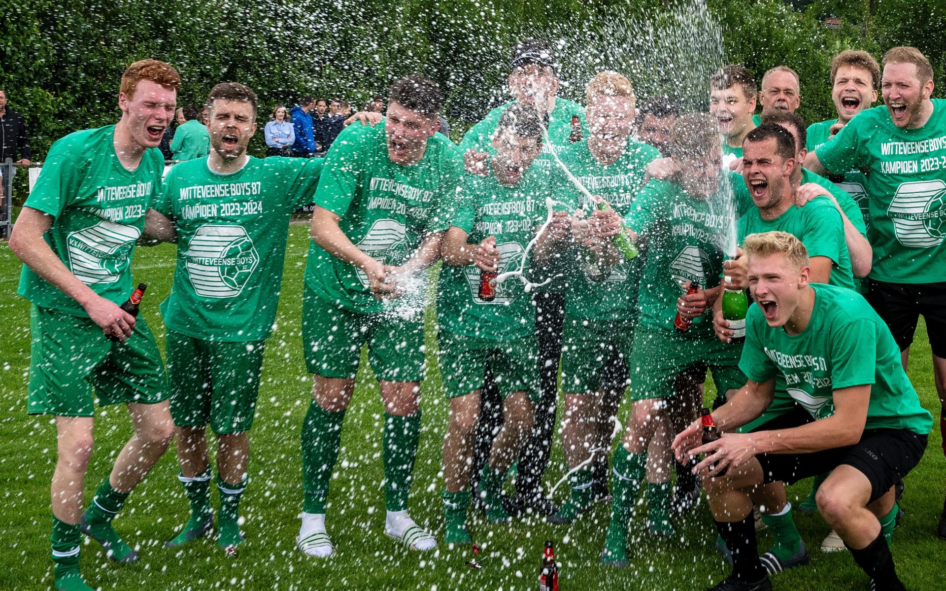 Kampioen Witteveense Boys ‘87 vol vertrouwen naar vierde klasse
