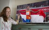 Jessy Stevens ziet thuis in Schoonebeek haar vroegere pupil Sifan Hassan brons winnen in de finale van de 1500 meter op de Olympische Spelen.