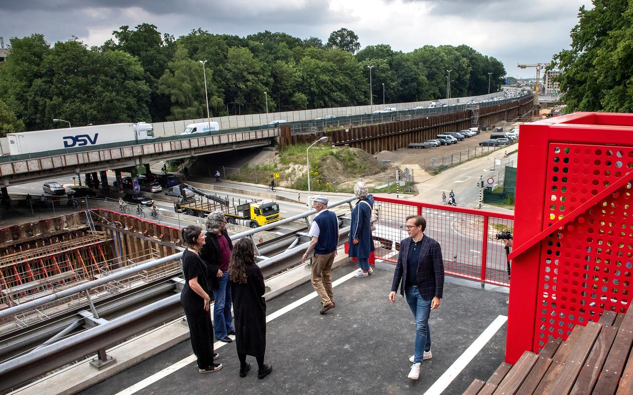 Het Geheugenbalkon aan de Hereweg. Het Geheugenbalkon aan de Hereweg.