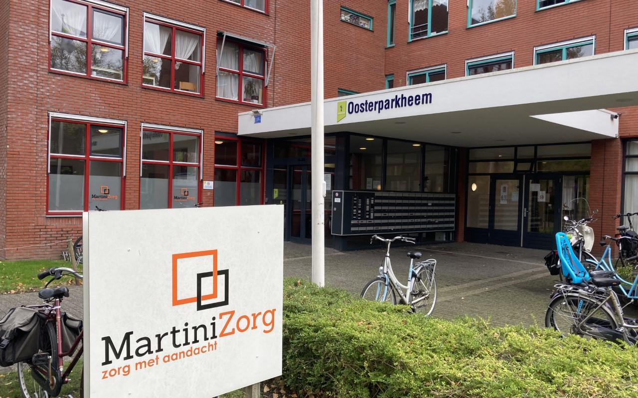 De hoofdlocatie van MartiniZorg in de Oosterparkwijk in Groningen