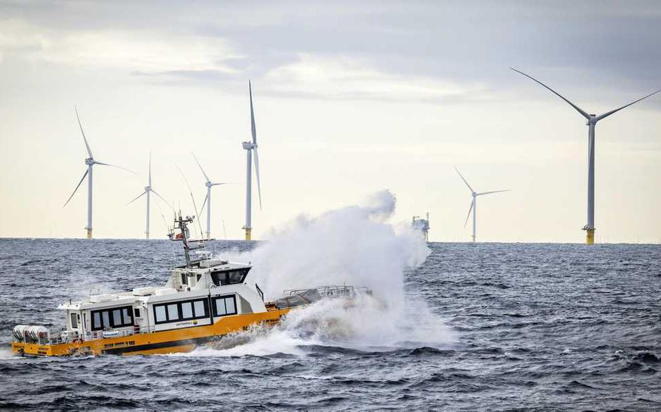 Windpark Hollandse Kust Zuid van Vattenfall, nieuwe projecten ervaren tegenwind, terwijl de energietransitie nog lang niet klaar is. Foto: ANP