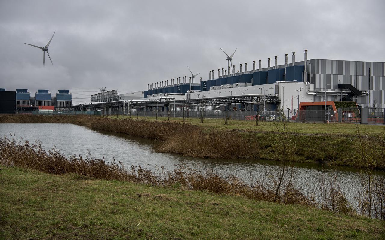 De vestiging van techbedrijf Google in de Eemshaven.
