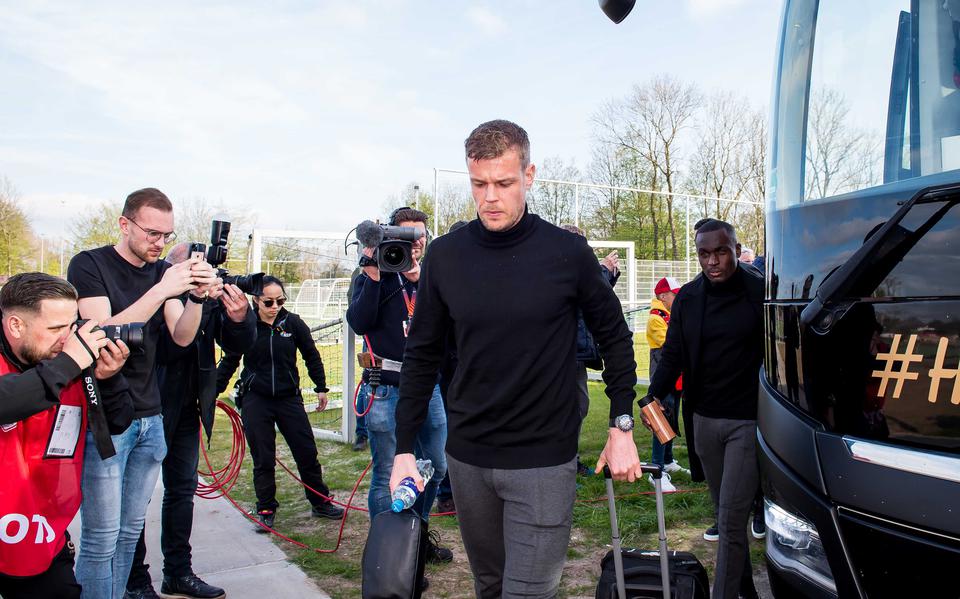 Jeroen Veldmate voorafgaand aan de wedstrijd tegen FC Dordrecht. "Ik weet uit ervaring dat dit nooit goede wedstrijden worden."