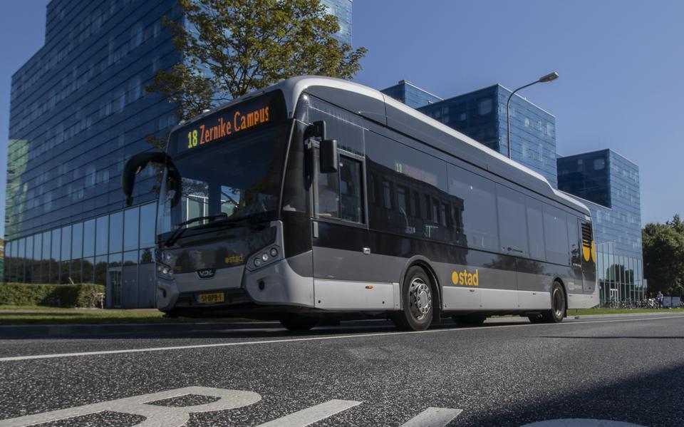 Deze buslijn 18 (P+R Hoogkerk - Zernike Campus) verdwijnt volgens de plannen van het OV-bureau in de rustige zomermaanden van 2024. 