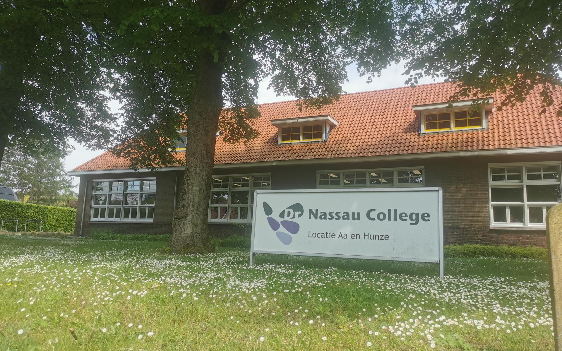 Het nieuwe Cultuurpodium komt op de locatie van het Dr. Nassau College in Gieten. 