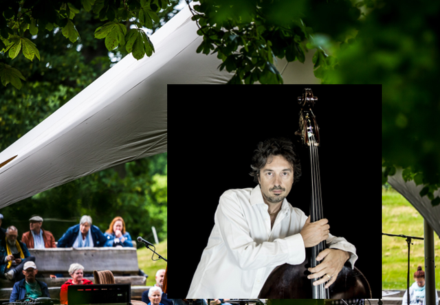 Trio Italiaanse bassist Massimiliano Rolff geeft concert in BuitenTeather Tivoli Assen