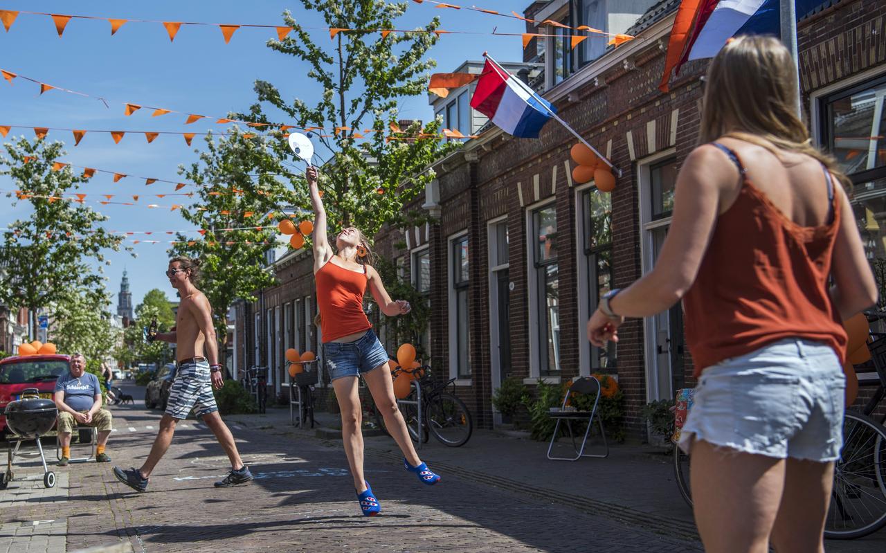 Koningsdag 2020 in Groningen, toen het weer een stuk beter was. Koningsdag 2020 in Groningen, toen het weer een stuk beter was.