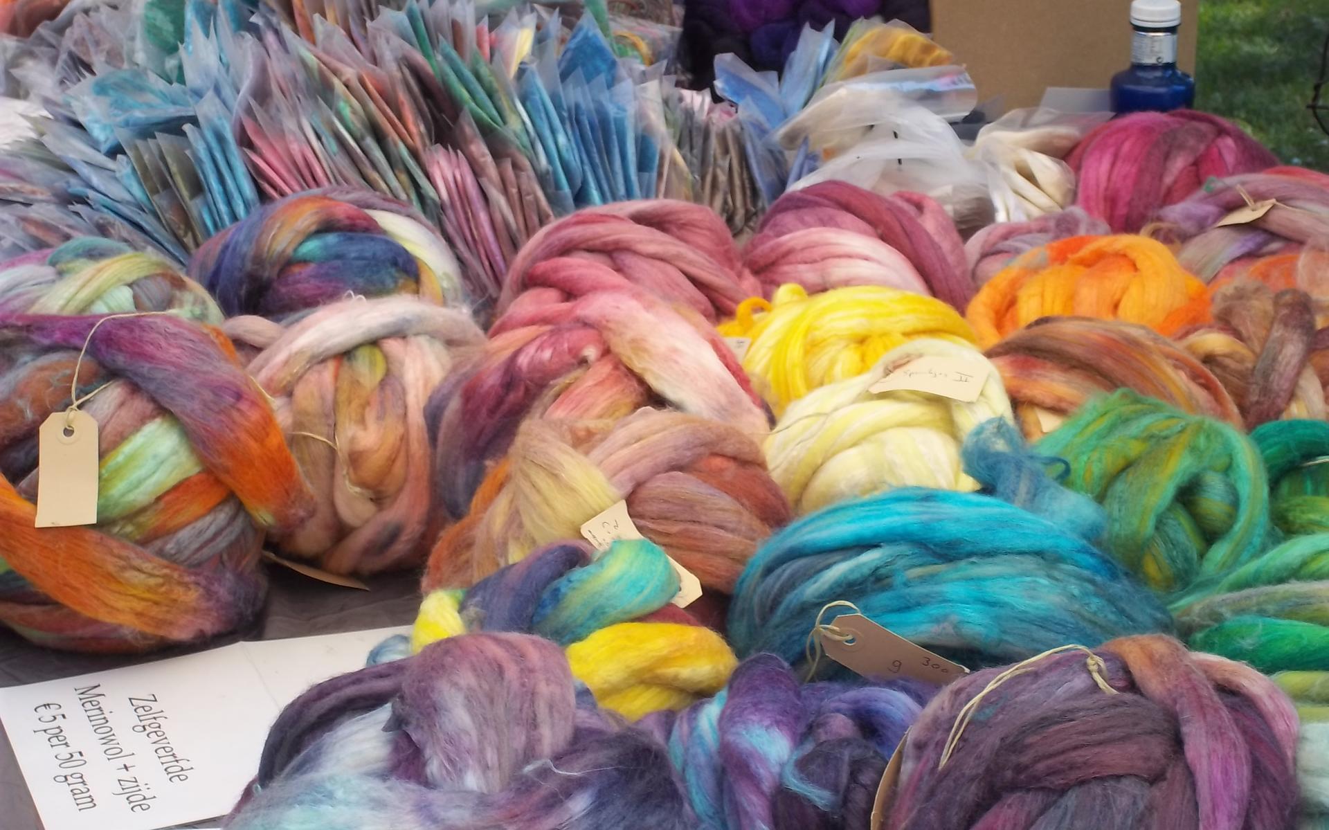 Spinnen, vilten, weven, breien, haken en wol. Orvelte staat op 4 juli in het teken van het Wolfestiv