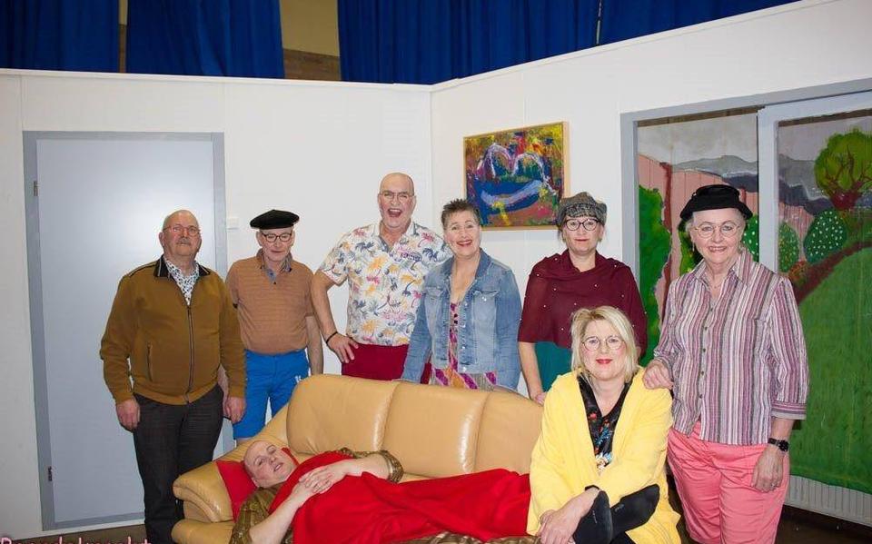 De Kiekdeuzebrigade speelt nog een keer op 1 april in Zuidwolde.