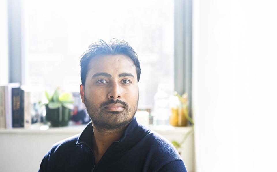 Oprichter Nugah Shrestha van Instagramplatform Politieke Jongeren .