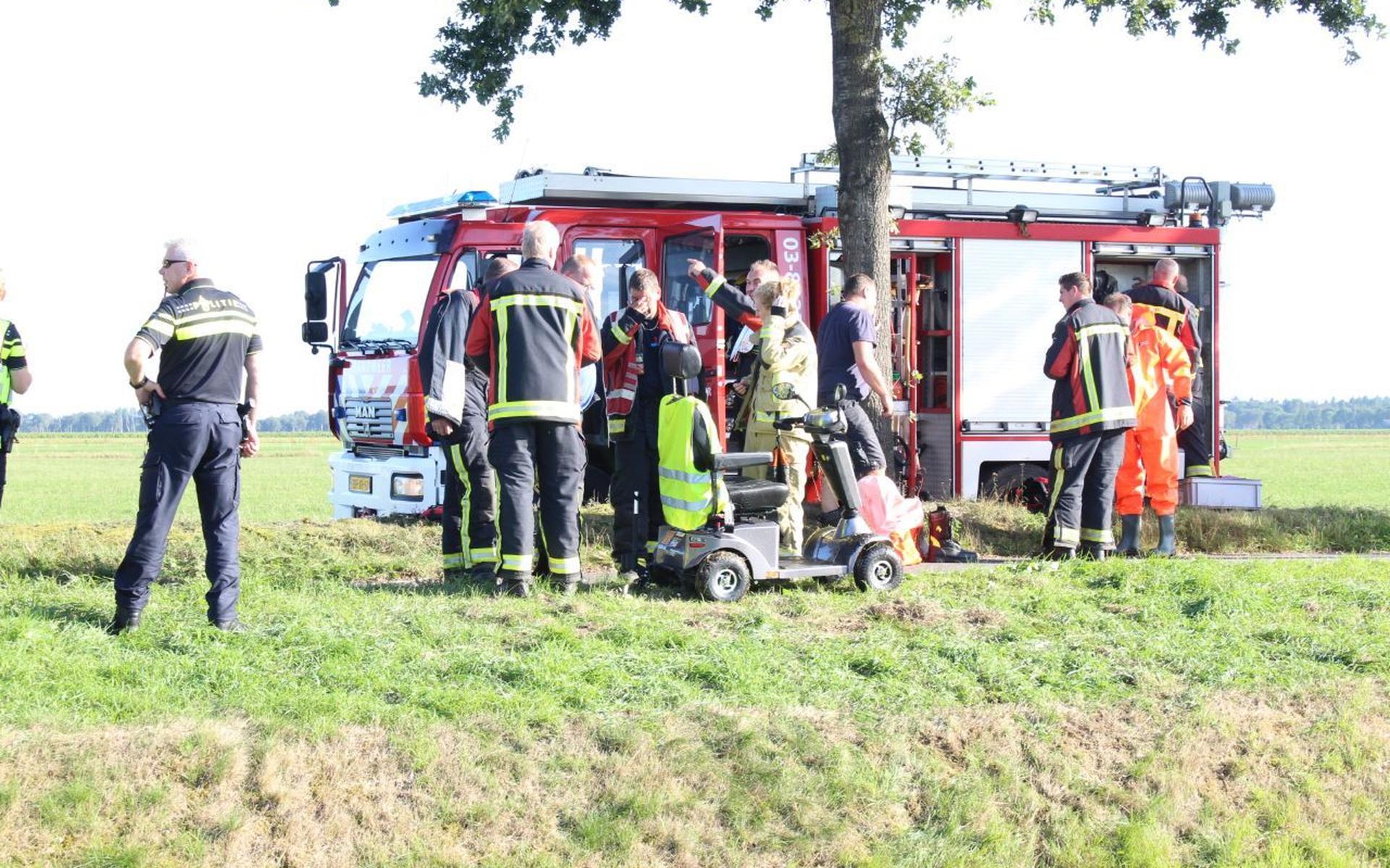 Scootmobielbestuurster belandt in vaart in Smilde - Dagblad van het Noorden - Dagblad van het Noorde