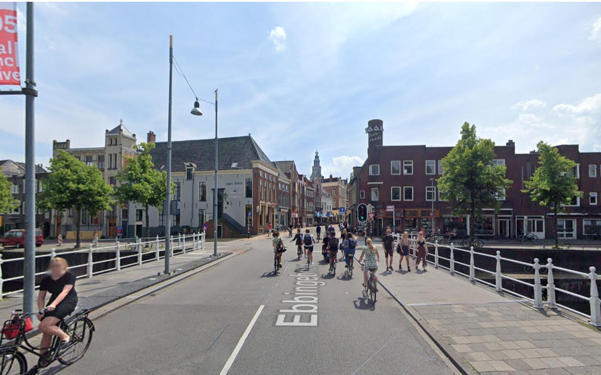 De Ebbingebrug in Groningen.