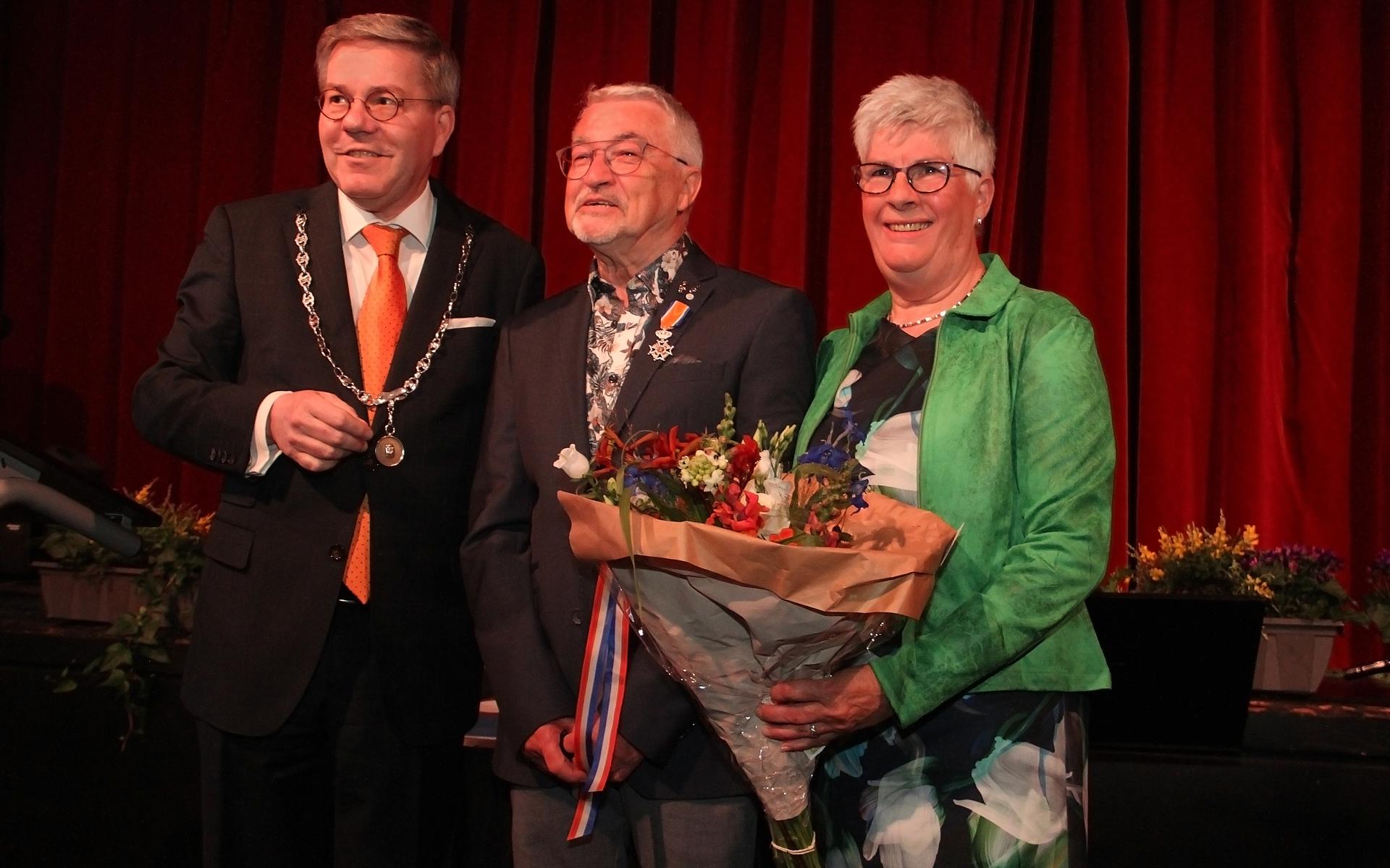 Een Koninklijke onderscheiding voor Henk Norder.