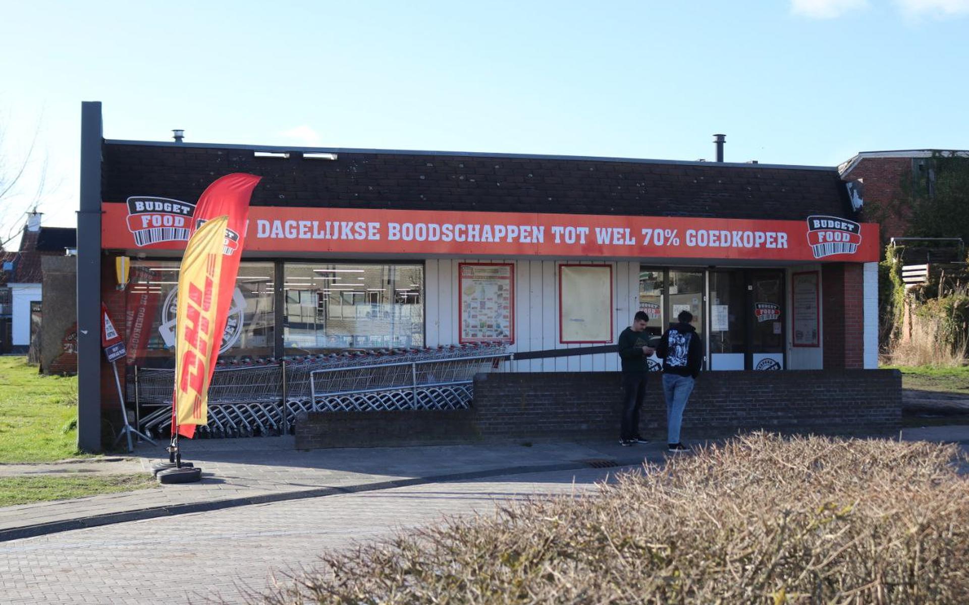 De Budget Food in Winschoten is woensdag overvallen.