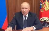 De Russische president Vladimir Poetin kondigt een gedeeltelijke mobilisatie af.