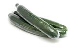 In plastic verpakte komkommers.