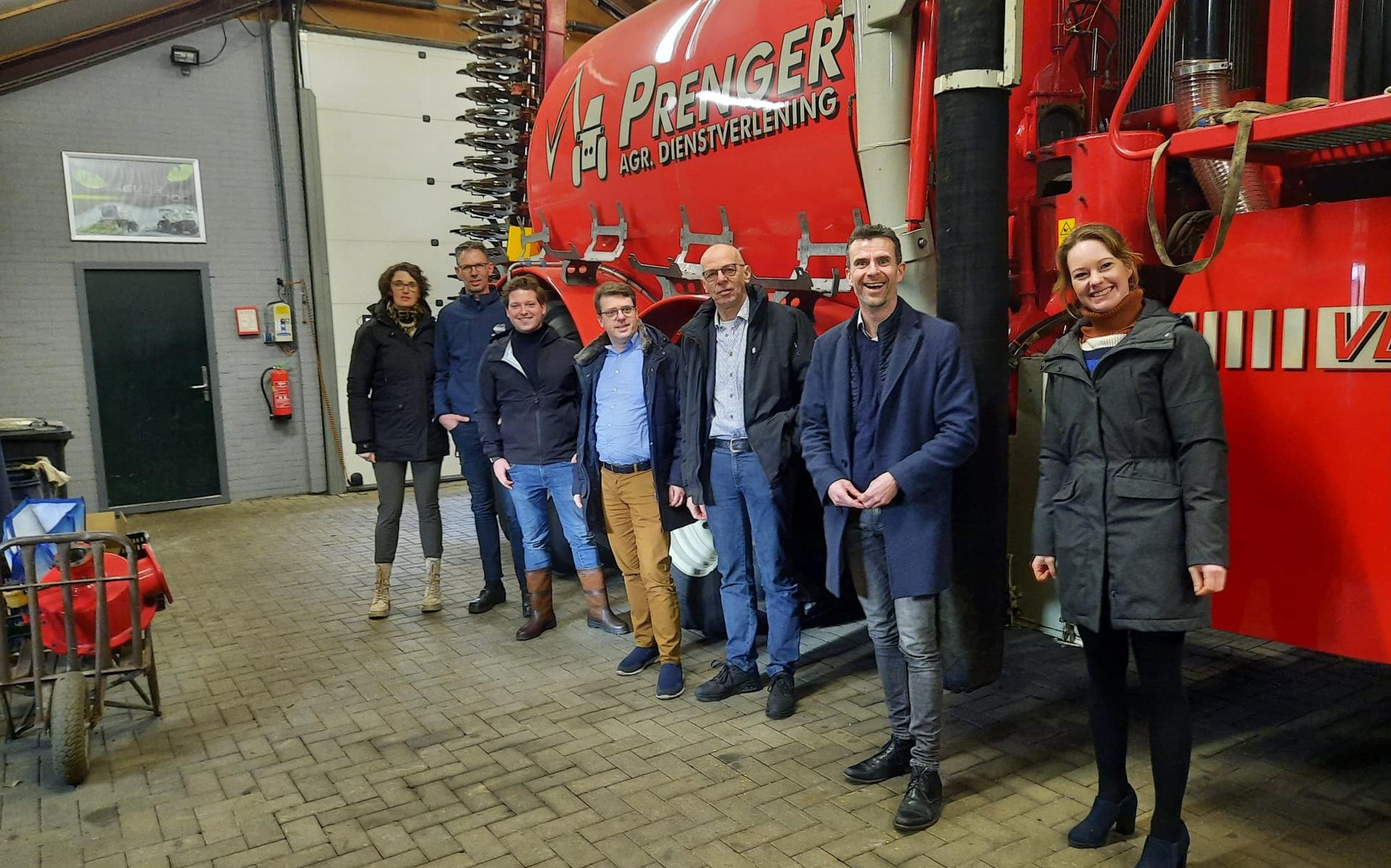De VVD kopstukken namen een kijkje in de wereld van de agrariërs.