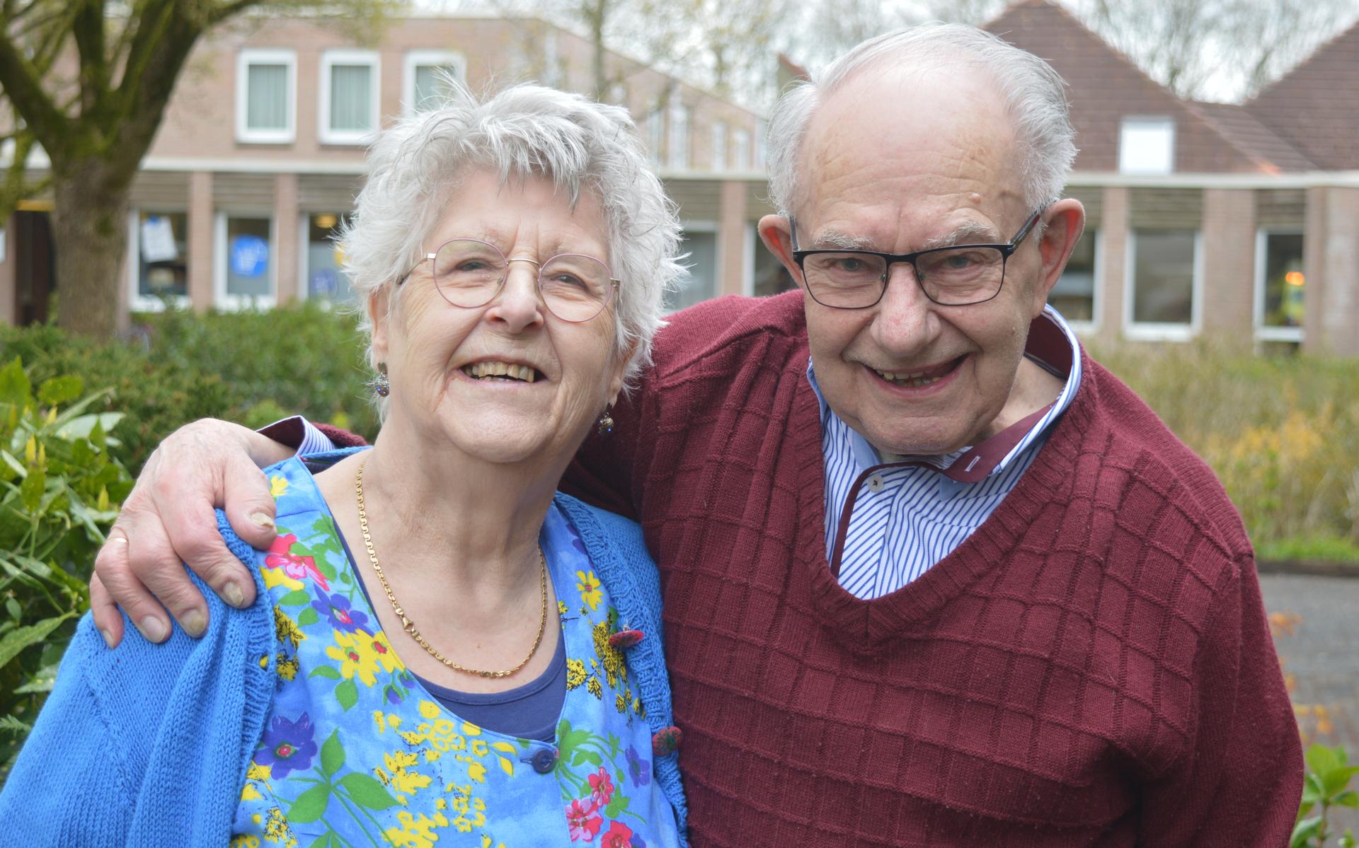 Kees en Thea Louws uit Oosterhesselen zijn 60 jaar getrouwd. ‘We wilden de rust van Drenthe eigenlij
