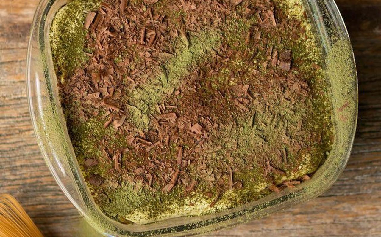 Matcha tiramisu Matcha tiramisu
