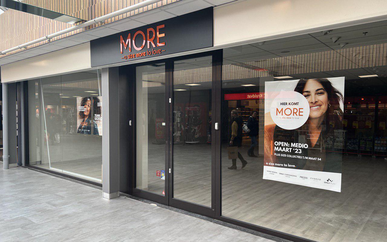 In maart opent een vestiging van More in winkelcentrum De Hooge Meeren in Hoogezand
