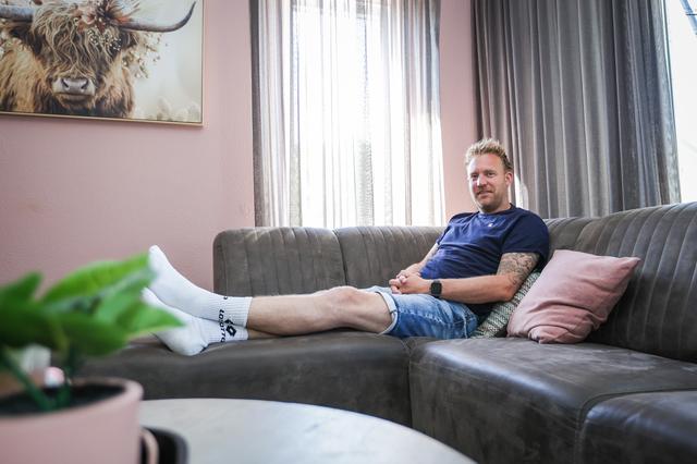MOVV-doelman Florian de Wal (39) uit Scheemda is maandag terug op het veld in Gieten.