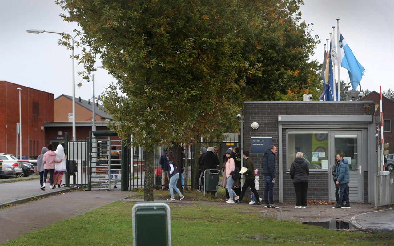 Het asielcentrum in Ter Apel. Het asielcentrum in Ter Apel.