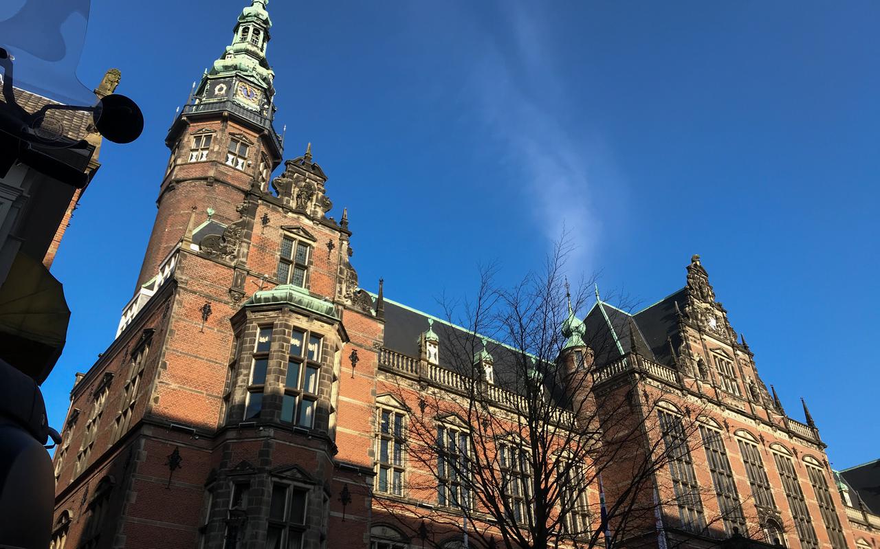 Academiegebouw van de Rijksuniversiteit Groningen.