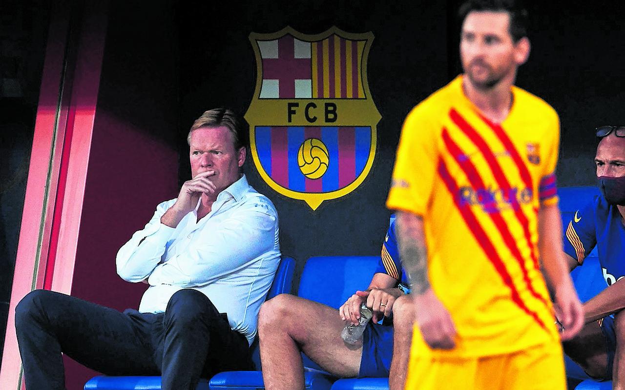Ronald Koeman als coach van FC Barcelona: „Het is echt fantastisch hoe Messi dingen doorziet.” Ronald Koeman als coach van FC Barcelona: „Het is echt fantastisch hoe Messi dingen doorziet.”