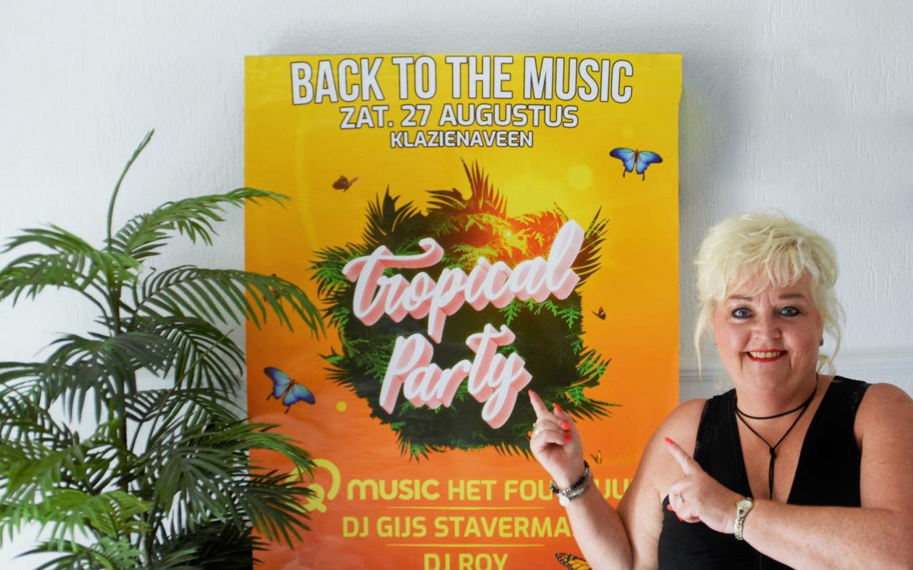 Geja Bergsma van Back to the Music Tropical.