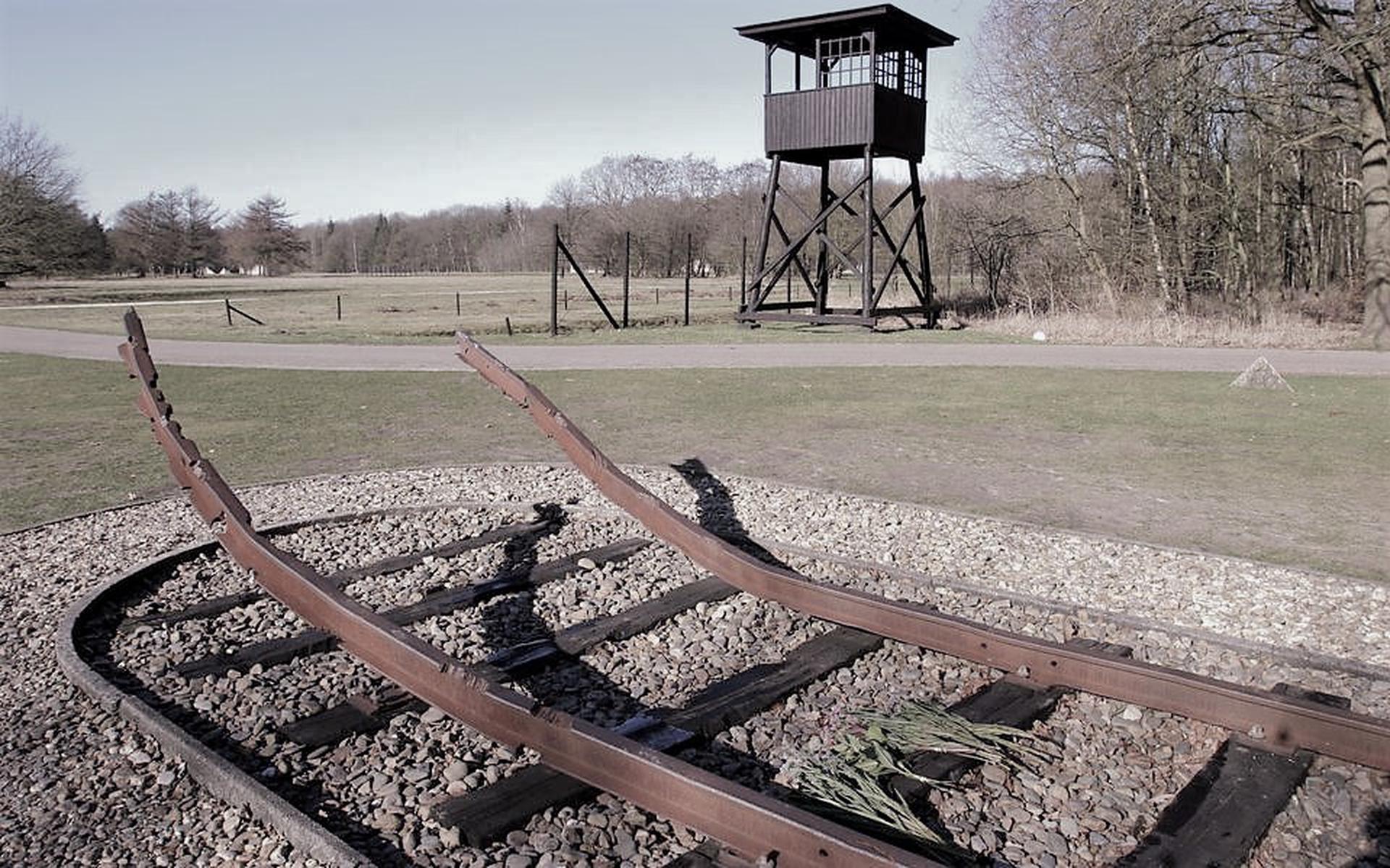 Het kampterrein bij Herinneringscentrum Kamp Westerbork.