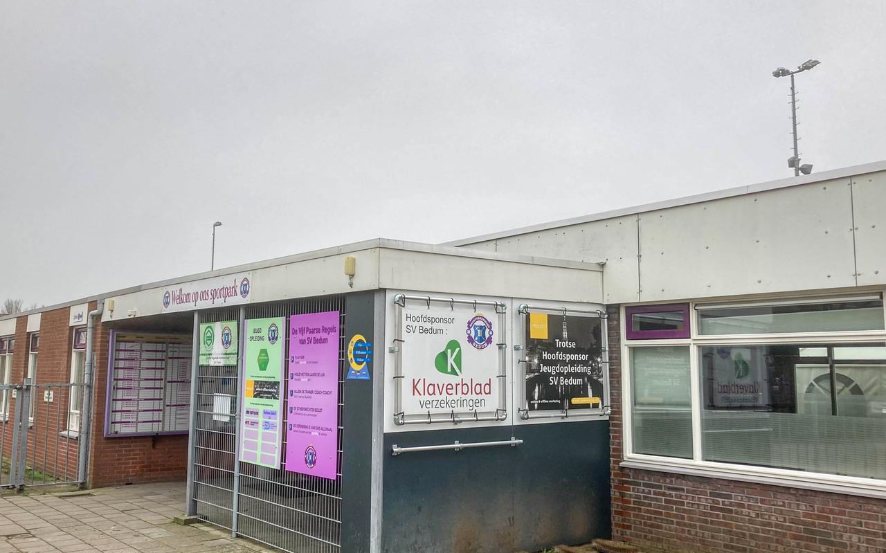 De accommodatie van SV Bedum is sterk verouderd. De accommodatie van SV Bedum is sterk verouderd.