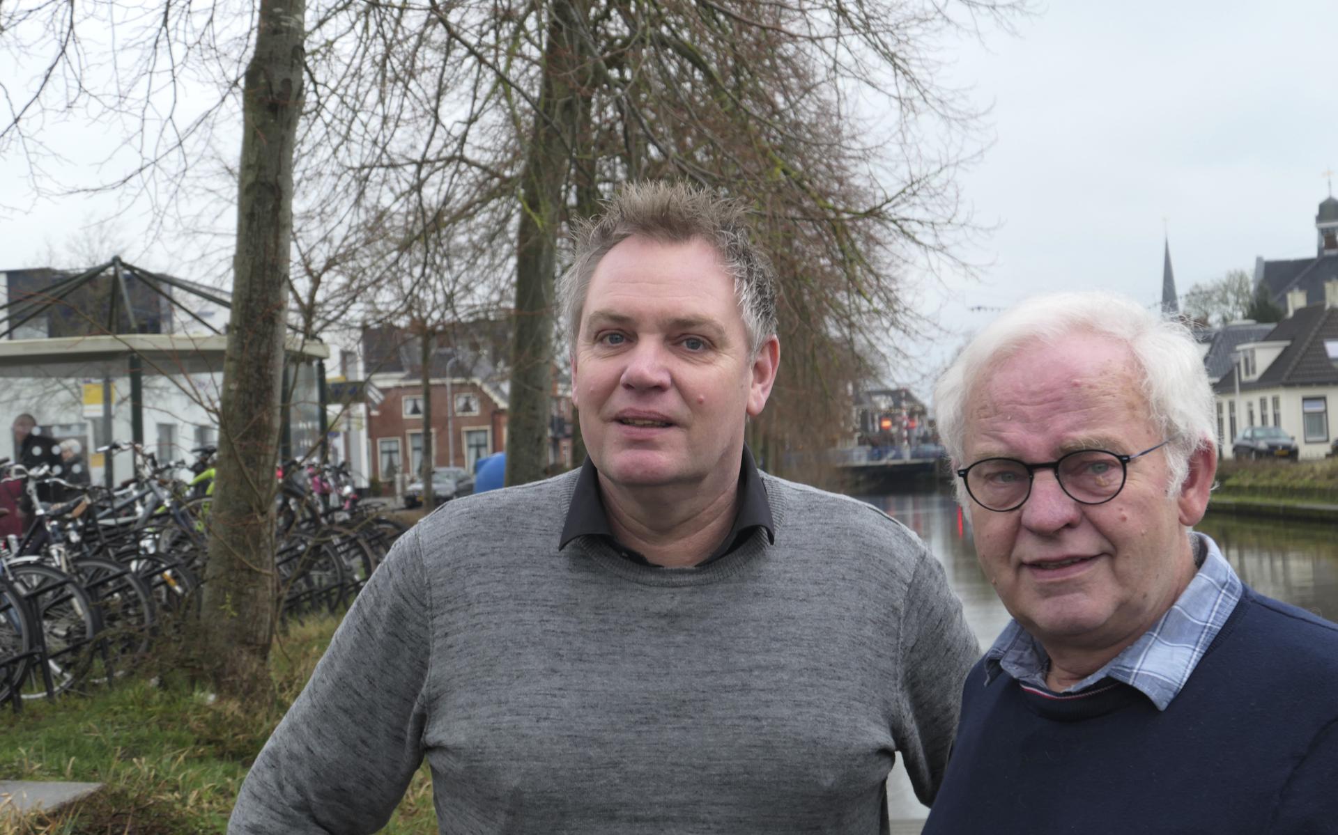 Olaf Kessels en Klaes Hoekstra: ,,In tien jaar hebben Bedumers meer dan een half miljoen euro gedoneerd.'' 