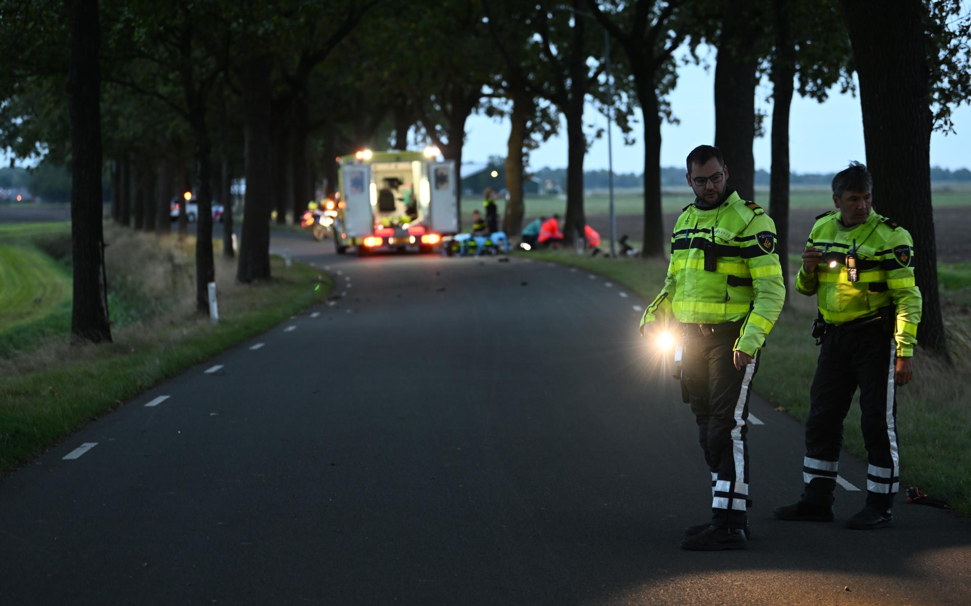 Motorrijder gewond bij ongeluk tussen Scharmer en Woudbloem - Dagblad van het Noorden