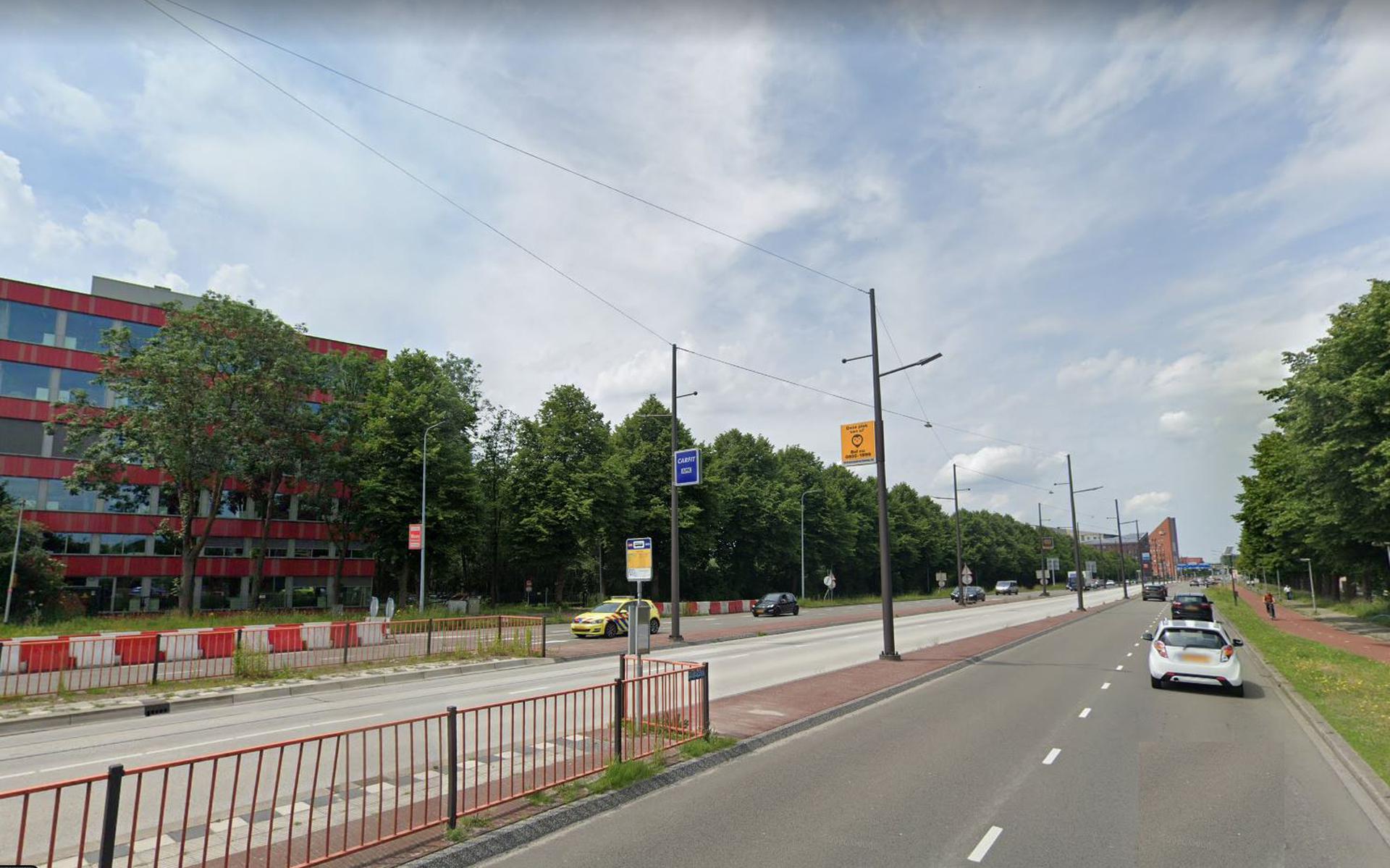 De Europaweg in Groningen.