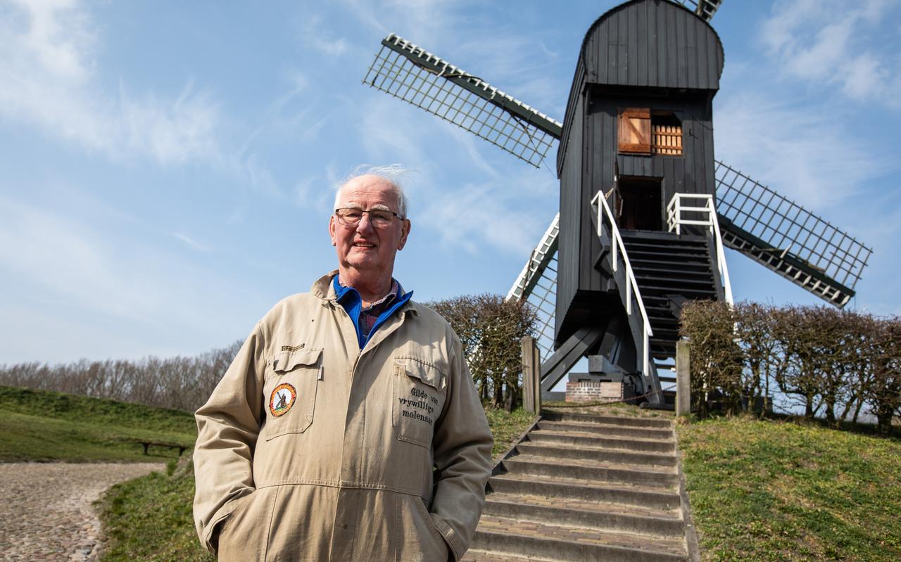 Hilvert Bossen snakt naar het moment waarop hij weer gewoon bezoekers in de molen kan ontvangen Hilvert Bossen snakt naar het moment waarop hij weer gewoon bezoekers in de molen kan ontvangen